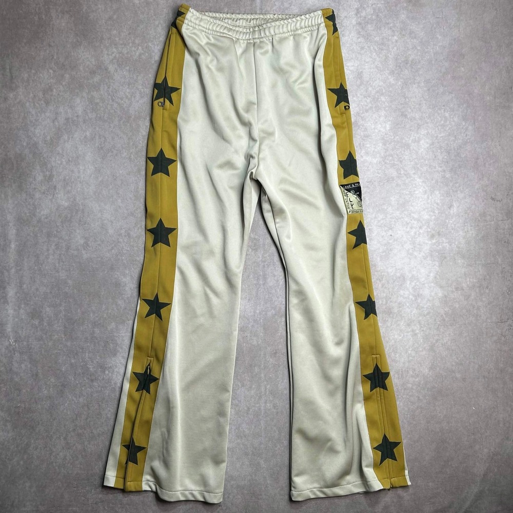 Kapital Smooth Jersey Stuntman & Woman Track Pants Cream Japan 4 Measures 30x30